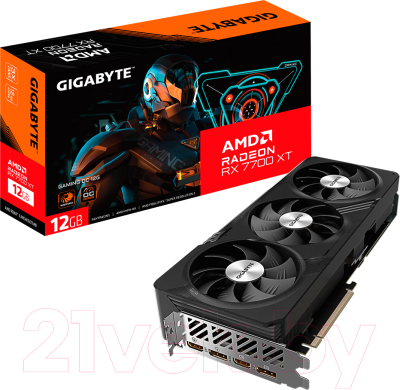 Видеокарта Gigabyte RX 7700 XT Gaming OC 12G (R77XTGAMING OC-12GD)