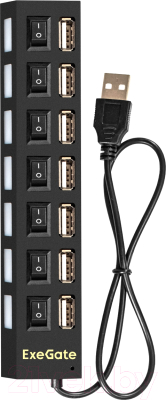 USB-хаб ExeGate DUB-72SW / EX293978RUS