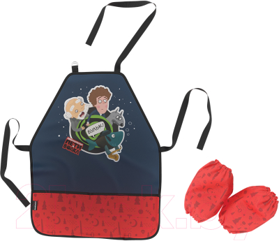 Фартук для творчества Erich Krause Приключения Пети и Волка. Погоня / 60260 - фото