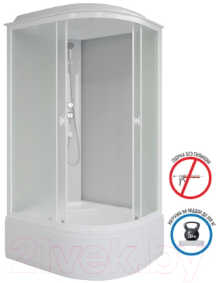 Душевая кабина Niagara Promo P110/80/40L/MT 110x80x215