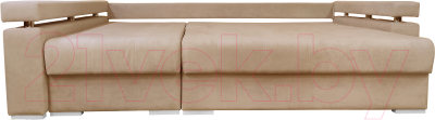 Диван угловой Bobrovmebel Мадрид левый (микровелюр симпл 42 бежевый)