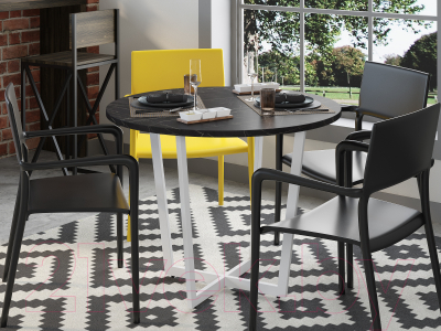 Обеденный стол Loftyhome Мальборк Раунд / 1628019