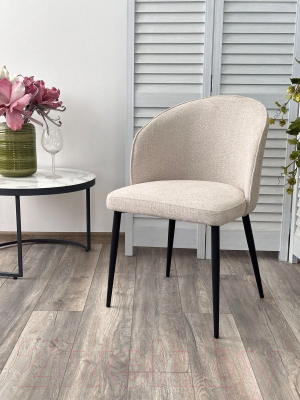 Стул M-City Gloria / 614M05358 (White Chacha-140/черный)