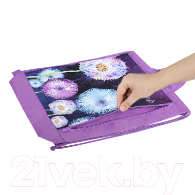 Мешок для обуви Юнландия Flowers / 271065