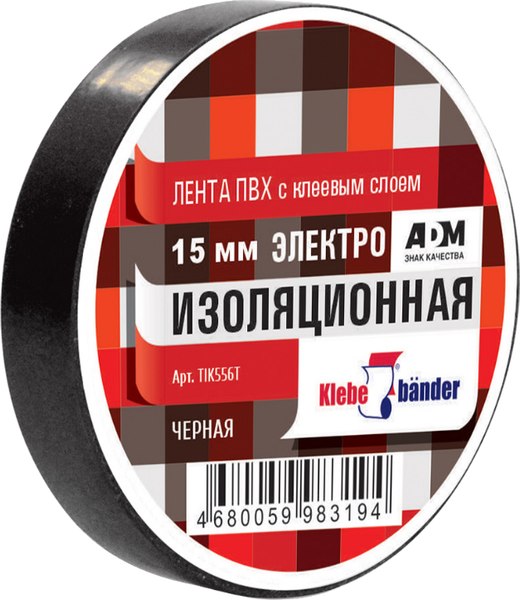Изолента Klebebander ПВХ 0.015x10м / TIK556T - фото