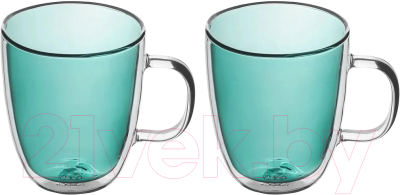 Набор кружек Elan Gallery Crystal Glass / 360163 - фото