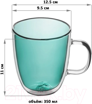 Набор кружек Elan Gallery Crystal Glass / 360163