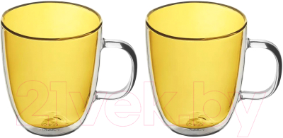 Набор кружек Elan Gallery Crystal Glass / 360165 - фото