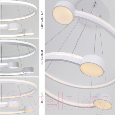 Потолочный светильник LED4U L7100-2 WТ