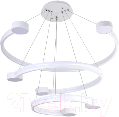 Потолочный светильник LED4U L7100-3 WТ - фото