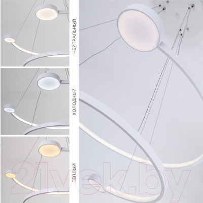 Потолочный светильник LED4U L7101-2 WТ