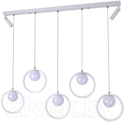 Потолочный светильник LED4U L7103-7 WТ - фото