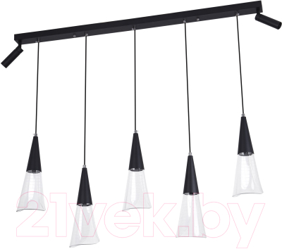 Потолочный светильник LED4U L7105-7 BK - фото