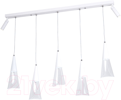 Потолочный светильник LED4U L7105-7 WТ - фото