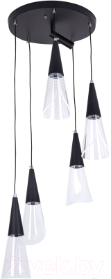 Потолочный светильник LED4U L7106-6 BK - фото