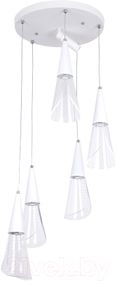 Потолочный светильник LED4U L7106-6 WТ - фото