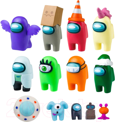 Набор фигурок коллекционных Among Us Герой призрак / AU2370A - фото