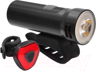 Набор фонарей для велосипеда Jingyi JY-7205+JY-6218T - фото