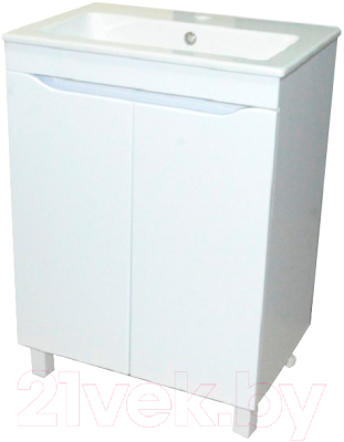 Тумба с умывальником Гамма Р24оФ8/1-У60 Практико-44060 (4812044015089) - фото