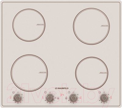 Индукционная варочная панель Maunfeld CVI594MBGBR - фото