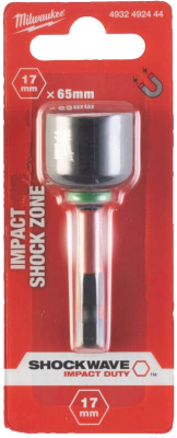 Головка слесарная Milwaukee Shockwave Hex - HEX17x65мм / 4932492444 - фото