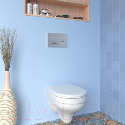 Унитаз подвесной с инсталляцией Berges Atom Line 043314