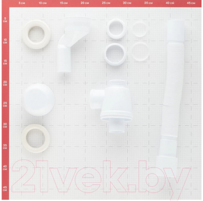Сифон Wirquin Сензо 1 1/4x40 / 30987106