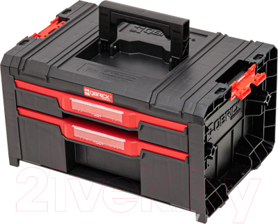 Ящик для инструментов QBrick System Pro Drawer 2 Toolbox Basic 2.0 / SKRQPROD2B2CZABY003 (черный) - фото