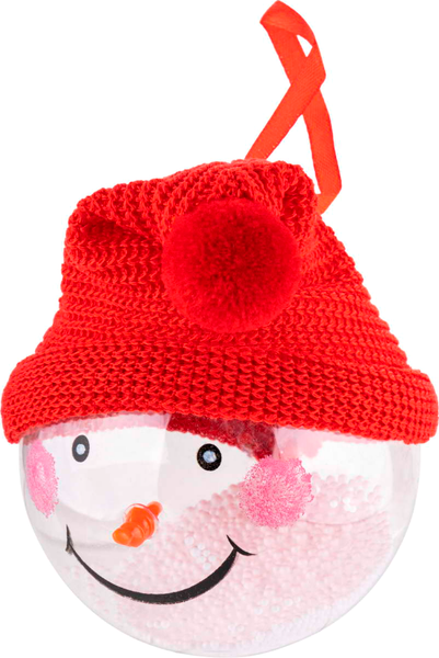 Елочная игрушка Волшебная страна Снеговик SYQF-0123095 / 106357 - фото