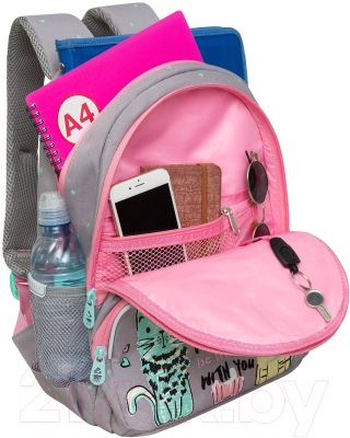 Школьный рюкзак Grizzly RG-460-1