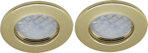 Комплект точечных светильников Ecola FB1621EFY - фото