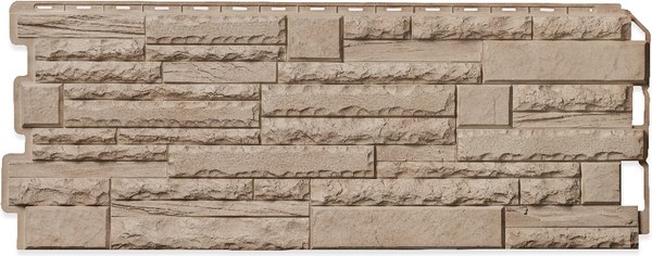 Сайдинг Альта-профиль Камень скалистый Алтай - фото