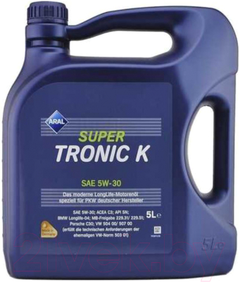 Моторное масло Aral SuperTronic K 5W30 - фото