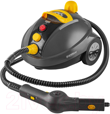 Пароочиститель Endever Odyssey Q-808 (темно-серый/желтый)