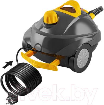 Пароочиститель Endever Odyssey Q-808 (темно-серый/желтый)