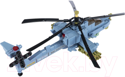 Конструктор Bondibon Военный десант Вертолет / ВВ6133 (241эл)