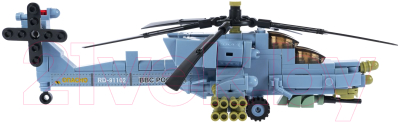 Конструктор Bondibon Военный десант Вертолет / ВВ6133 (241эл)