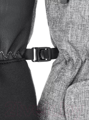 Варежки для охоты и рыбалки Helios Comfort (р.XL, серый)