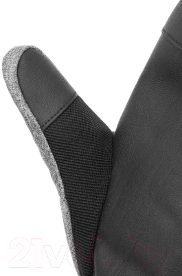 Варежки для охоты и рыбалки Helios Comfort (р.XL, серый)