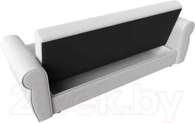 Диван Лига Диванов Лига-019 / 118382 (экокожа белый/подушки белый)