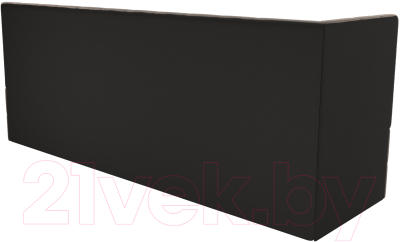 Скамья кухонная мягкая Лига Диванов Бриз левый / 106966L (велюр коричневый)