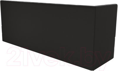 Скамья кухонная мягкая Лига Диванов Бриз левый / 106970L (велюр серый)