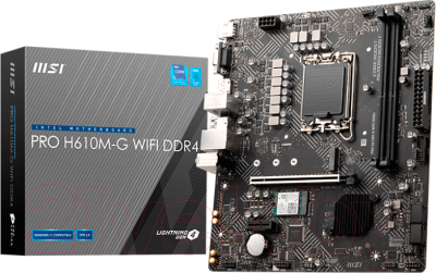 Материнская плата MSI Pro H610M-G WiFi DDR4