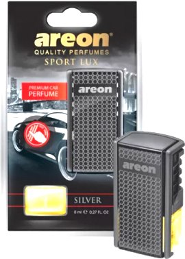 Ароматизатор автомобильный Areon Car Perfume Silver / ARE-ACL02 - фото