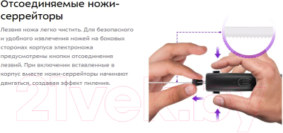 Нож электрический Kitfort KT-4074