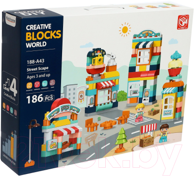 Конструктор Kids Home Toys Улица счастья 188-A43 / 9655733 - фото