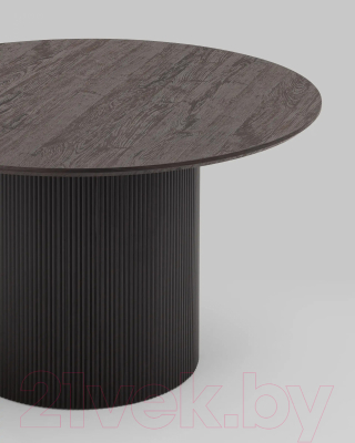 Обеденный стол Stool Group Ballet 120x75 (темное дерево)