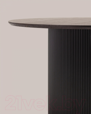 Обеденный стол Stool Group Ballet 120x75 (темное дерево)