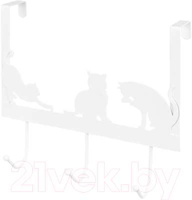 Вешалка для одежды El Casa Кошки / 240164 - фото