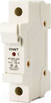 Держатель предохранителя Chint RT28N-32X 10x38 1П / 520441 - фото
